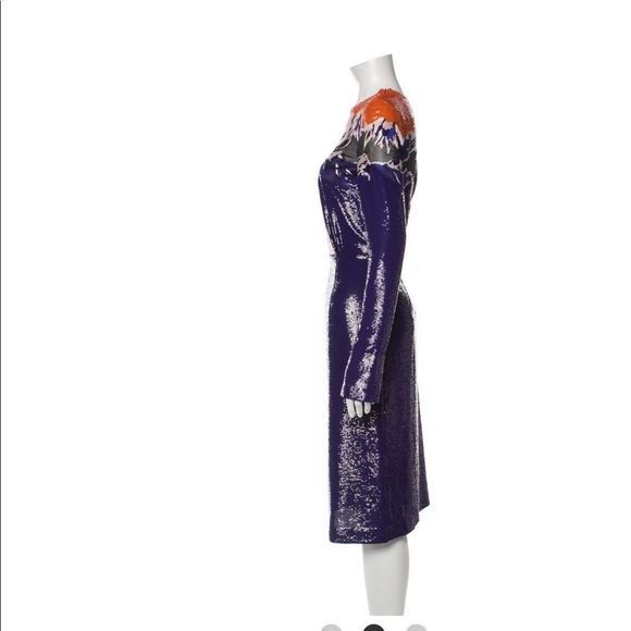 Emilio Pucci Sequined Silk-chiffon Mini Dress - Picture 8 of 16